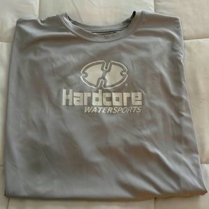 Hardcore WaterSports Water Shirt blocks sun and dries Quickly size L/XL